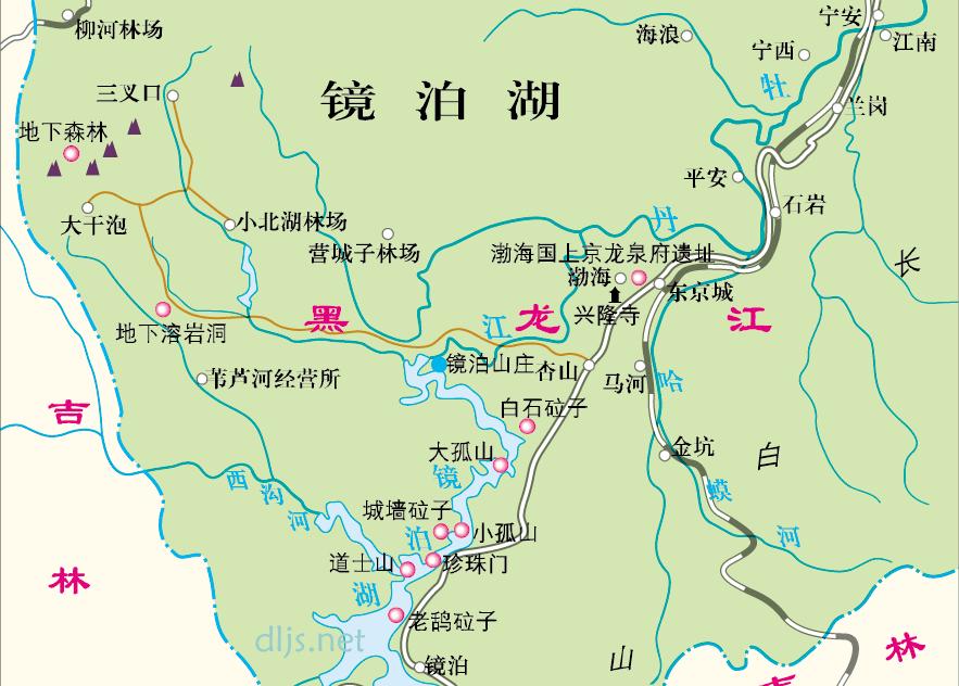 镜泊湖火山天湖_牡丹江镜泊湖旅游攻略_镜泊湖冬季旅游攻略