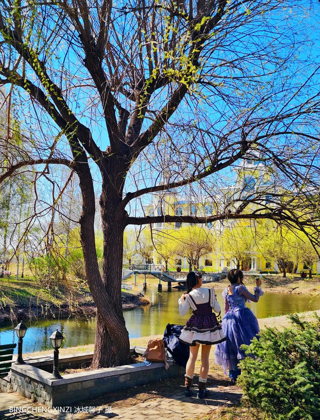 冰城春日伏尔加庄园游玩体验_伏尔加庄园旅游攻略_哈尔滨伏尔加庄园五一开园记