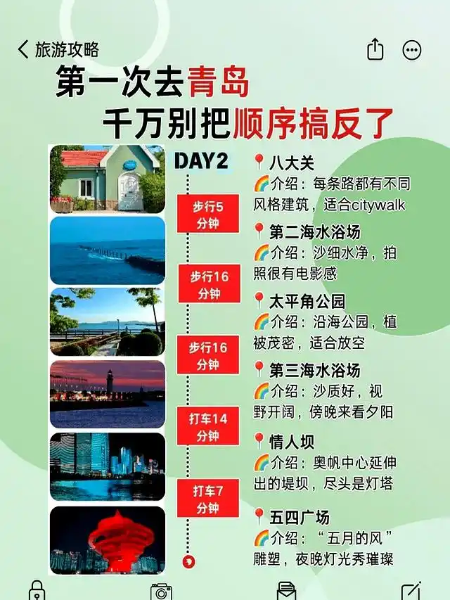 经典海岸线巡礼_青岛邮轮旅游攻略_青岛三日游攻略