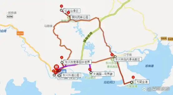 广西东兴旅游攻略_广西防城港东兴市自驾游景点_东兴市十大景点自驾游行程安排