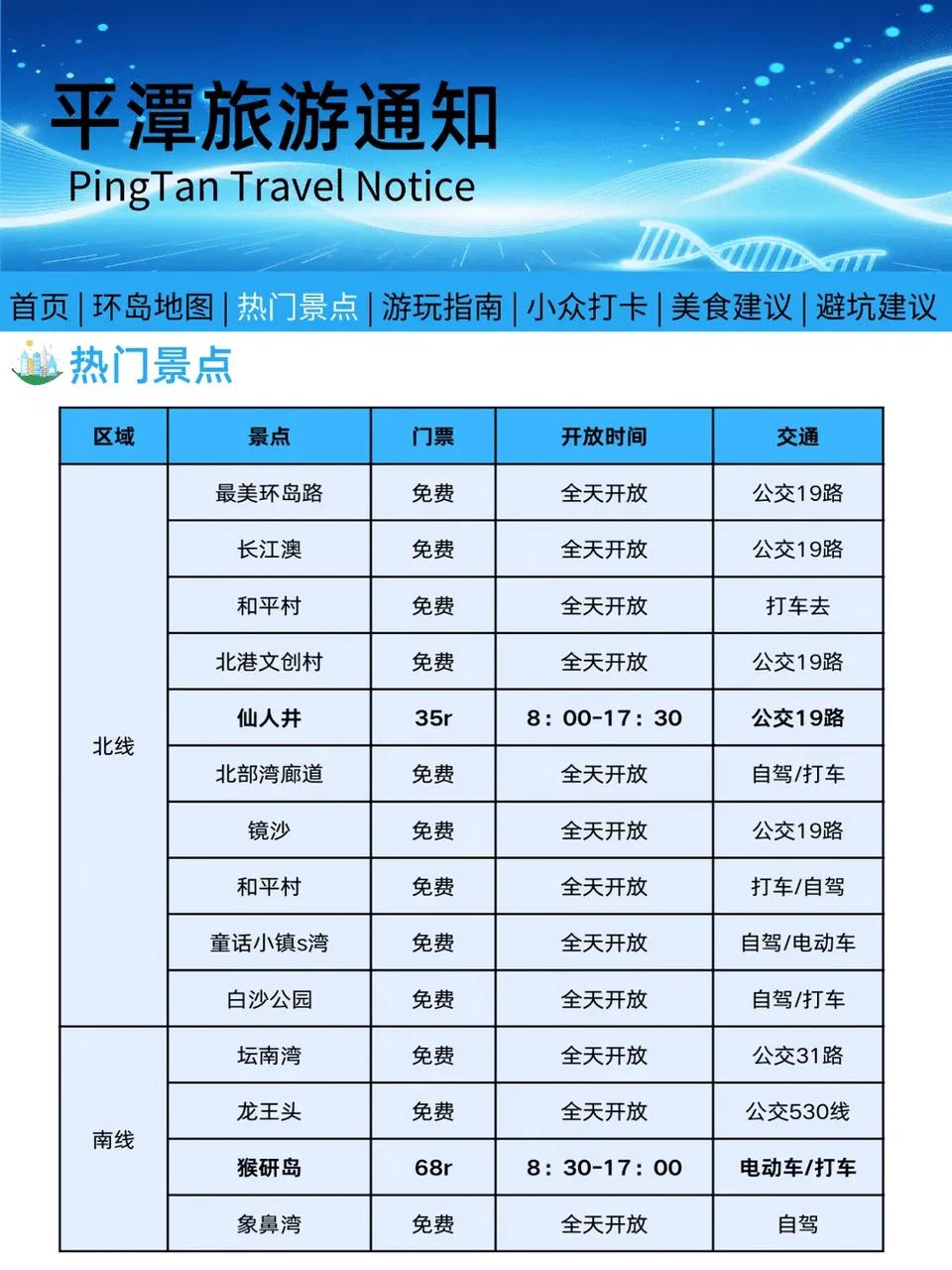 平潭环岛路线推荐_平潭追蓝眼泪攻略_平潭坛南湾旅游攻略