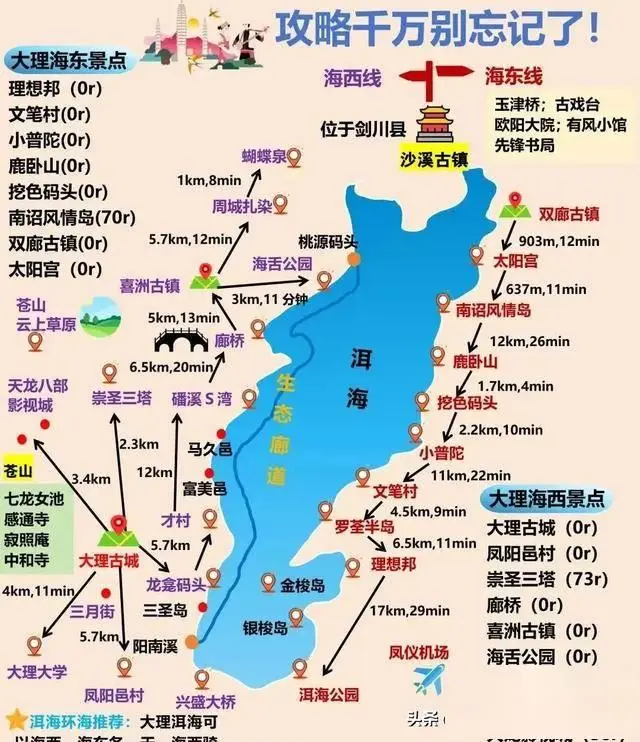 大理行程规划与避雷指南_大理淡季旅游攻略_大理西双版纳旅游攻略
