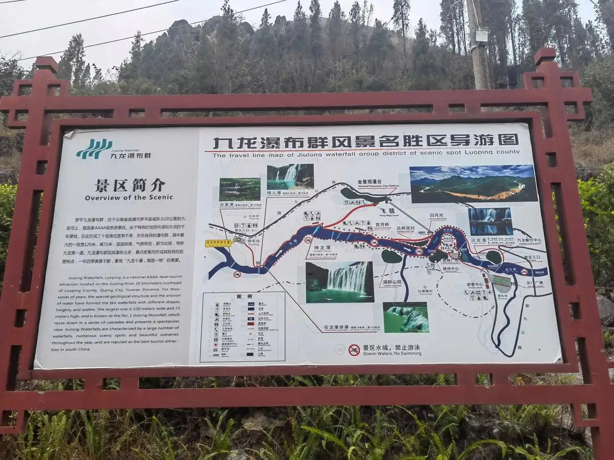 彝族年川滇自驾游_罗平九龙瀑布群_罗平九龙瀑布旅游攻略