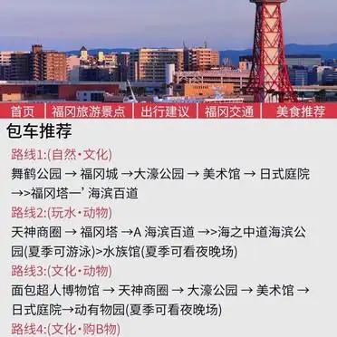 福冈旅游攻略必备贴士与美食推荐_福冈旅游攻略景点美食推荐_日本福冈旅游攻略
